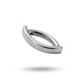 Gioiello per piercing all’ombelico realizzato in Titanio ASTM F136, biocompatibile e ideale per il body piercing. Il design ad anello dal look essenziale e moderno è perfetto per chi cerca un piercing ombelico elegante e minimal.