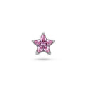 Questo gioiello in titanio è perfetto per aggiungere un tocco luminoso e giocoso al tuo ear styling. Disponibile nella versione crystal oppure rosa, per scegliere il dettaglio che più ti rappresenta.