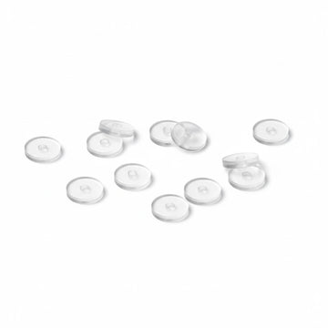 Dischetti in silicone flessibile per piercing per trattamento di cicatrici ipertrofiche