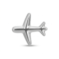 Piercing a forma di aeroplano in titanio ASTM F136, nickel free. Ideale per helix, conch, flat, lobo e trago. Resistente, sicuro e originale.