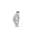 piercing ombelico in titanio, gioiello ombelico con zirconi, piercing ombelico brillante, piercing ombelico elegante, gioielli per piercing, piercing in titanio.
