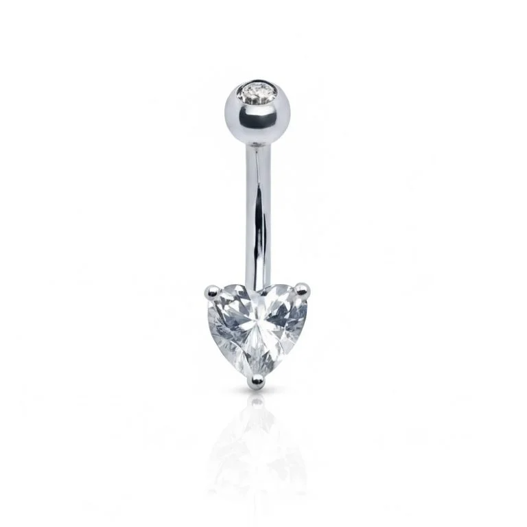 Il Heart Gold Navel in Titanio è un gioiello pensato per chi cerca sicurezza, comfort e stile in un unico piercing. Realizzato in titanio di grado implantare, è completamente ipoallergenico, leggero e resistente alla corrosione, rendendolo perfetto anche per pelli sensibili.