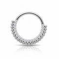 Piercing Indi Ring in titanio – anello elegante e resistente, ipoallergenico, perfetto per uno stile moderno e raffinato.