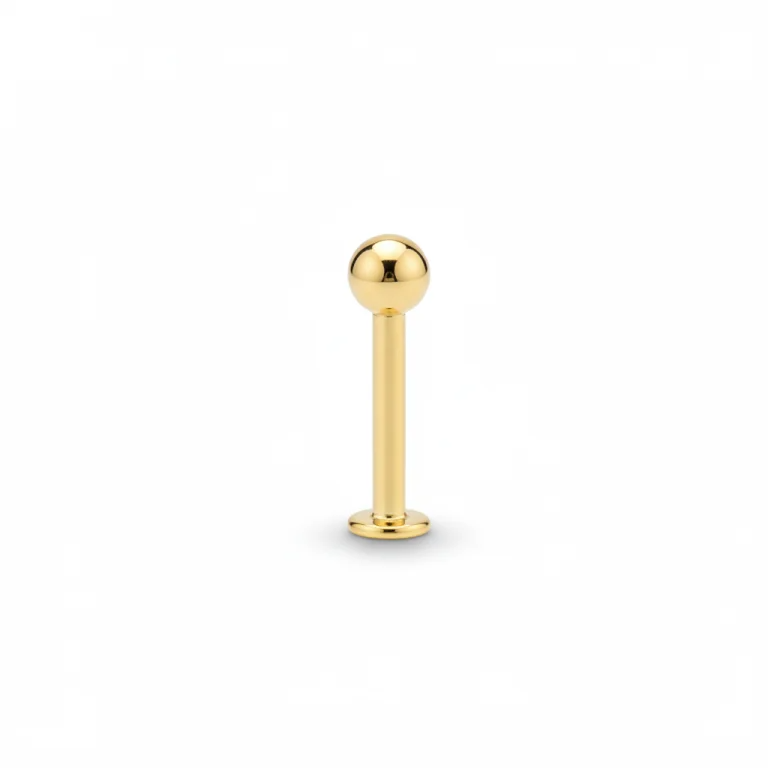 Scopri la delicatezza di Little Gold in oro, il piercing piccolo e raffinato perfetto per chi ama la semplicità con un tocco di eleganza. Realizzato in oro 14K , sicuro sulla pelle e adatto anche alle persone con pelli sensibili.