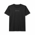 T-shirt nera Noa Ink unisex, design minimal, cotone di alta qualità, stile streetwear urban.